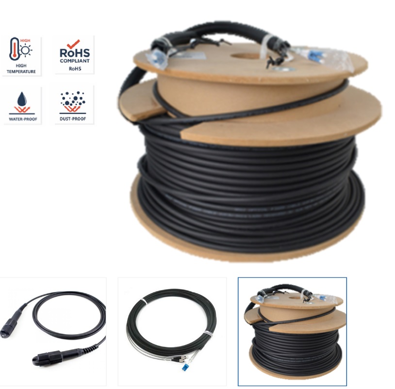 Pre terminated fiber cable Outdoor Patchcord